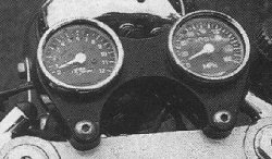Ducati 450 instruments