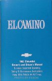 1982 Chevrolet El Camino Owner s Manual Reprint