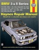 BMW 3 and 5 Series 1982-1992 (Haynes Manuals)