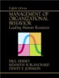 Management of Organizational Behavior: Leading Human Resources (8th Edition)