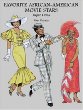 Favorite African-American Movie Stars: Paper Dolls
