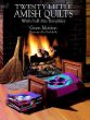 Twenty Little Amish Quilts: With Full-Size Templates (Dover Needlework Series)