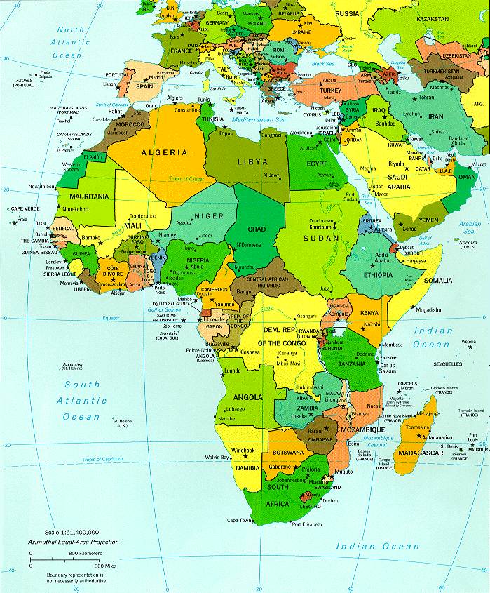 Africa Map
