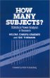 How Many Subjects? : Statistical Power Analysis in Research