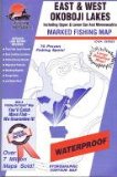 East and West Okoboji Fishing Map (Iowa Fishing Series, M261)