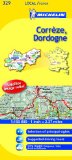 Michelin Map France: Correze, Dordogne 329 (Michelin Local Maps)